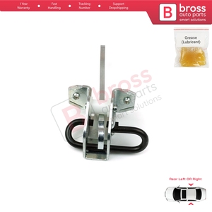 BDP1066 Limiteur de sangle de contrôle d'arrêt de frein de charnière de porte arrière 51228168090 pour 5 séries E34 7 séries E32 Bross pièces automobiles fabriquées en turquie - Product Image 3