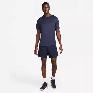 T-shirt pour homme surdimensionné imprimé brodé uni de haute qualité T-shirt pour homme grande taille personnalisé 100% coton lourd - Product Image 4