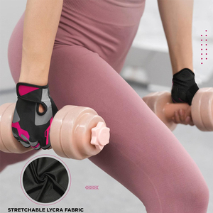 Gants de gymnastique respirants avec rembourrage supplémentaire antidérapant pour la musculation et l'entraînement physique - Product Image 5