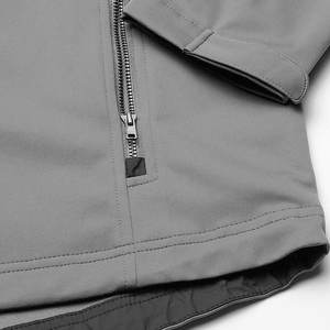 Chaqueta holesale broidery logo Ofen oftshell acket uustom ututdoors mejor calidad logo personalizado Windoor Softshell - Product Image 6