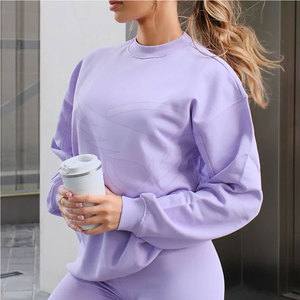 Sudadera transpirable de alta calidad para mujer, ropa informal, sudadera de algodón y poliéster para mujer, venta en línea - Product Image 6