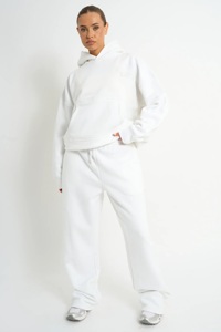 Survêtement long pour femme, couleur personnalisée, broderie hivernale, uni - Product Image 4