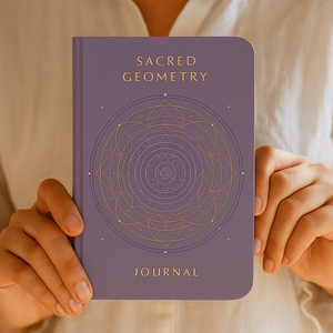 Journal de géométrie sacrée LABON, carnet relié, pleine conscience, méditation, soins personnels, gratitude, réflexion, guérison spirituelle, écriture - Product Image 4