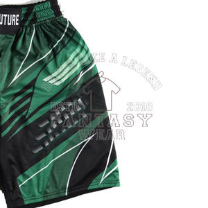 FANTASY WEAR 2026 Pantalones Cortos de MMA para Hombre de Secado Rápido al por Mayor, Tejido que Absorbe la Humedad para Entrenamientos, Certificación CE ISO - Product Image 2