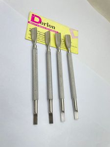 Hot Selling Premium Stainless Steel <b>Nail</b> Cuticle Pusher Sustainable Quality Tools for Removing Dead Skin <b>Nail</b> Art <b>Polish</b> <b>Remover</b> - Product Image 4