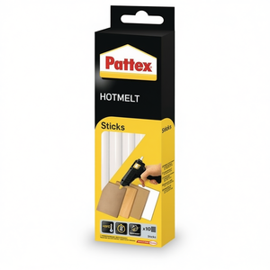 Barras de Pegamento Caliente Pattex de 200 g, 200 mm de Largo, 11.3 mm de Diámetro, 10 Unidades para Manualidades - Product Image 3