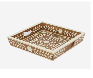 Elegante Bandeja para Servir de Hueso con Diseño Exclusivo, Hecha a Mano, Tamaño Personalizable, Incrustaciones Modernas, Alta Calidad, Larga Duración, para Uso en el Hogar y Restaurantes - Product Image 5
