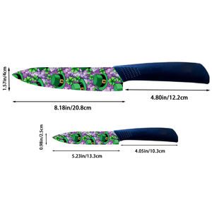 Envío Gratuito, 3 Juegos de Cuchillos de Cocina de Cerámica, Cuchillos Profesionales de Chef, Fabricados en Plástico, Entrega Rápida, Personalizados, Dropshipping de Ebay - Product Image 2