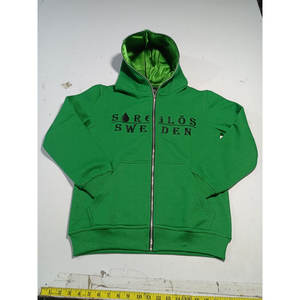 Sudadera con capucha de lana de algodón 100% personalizada para hombre con cremallera, sudadera térmica transpirable, Impresión de logotipo 3D, diseño personalizado OEM ODM - Product Image 4