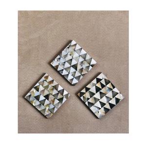 Sous-verres en nacre de haute qualité et très demandés, avec une épaisseur de 10 mm/5 mm pour les boissons chaudes/froides et un emballage personnalisé - Product Image 1