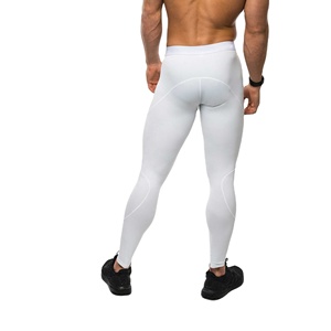 กางเกงออกกำลังกายวิ่งฟิตเนสเอวสูงทรงใหม่ทันสมัย แห้งเร็ว เป็นมิตรกับสิ่งแวดล้อม ระบายอากาศได้ดี ผ้าสแปนเด็กซ์/คอตตอน แบบสองด้าน ขายส่ง - Product Image 2