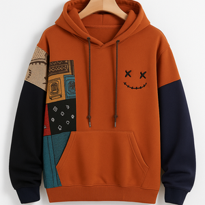 Sweat à capuche de jogging lourd, sweat à capuche avec logo en relief personnalisé, sweat à capuche pour hommes, vente à chaud - Product Image 3