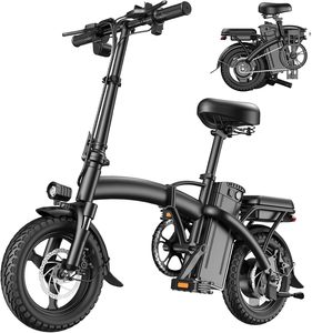 Bicicletas Eléctricas Plegables de Alta Calidad para Adultos, Pico de 1200W, Bicicleta Eléctrica Plegable de 1000W y 25 MPH para Adolescentes, 48V 10Ah 480Wh y 45 Mi - Product Image 3