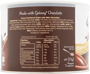 Chocolat Chaud Galaxy 1kg (Paquet de 1) 40 Portions - Product Image 6