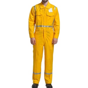 Mono de trabajo de material de algodón de alta visibilidad Ropa DE SEGURIDAD transpirable personalizada para adultos Hecho en Pakistán - Product Image 1