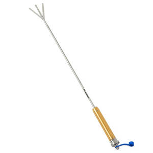 Rétracteur chirurgical à lame à 3 branches, couleur jaune, réutilisable et autoclavable, pour chirurgie laparoscopique mini-invasive - Product Image 1