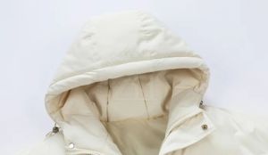 Vente en gros OEM personnalisé Veste bouffante à fermeture éclair imprimée de grande taille pour hommes avec logo personnalisé Design d'hiver et poches - Product Image 3