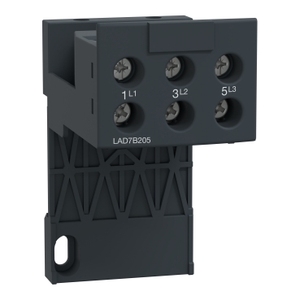 For SCHNEIDER ELECTRIC LAD7B205 Adapter Terminal <b>Block</b> TeSys Deca Separate <b>Mounting</b> LR3D04L-D32L LR9D01-D32 for Electrical - Product Image 1