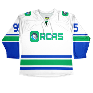 OEM Superventas Sublimado Adulto Hockey Sobre Hielo Jerseys Tackle Sarga Jugador Nombre Número Logo Precio Bajo 100% Poliéster Equipo Personalizado - Product Image 5