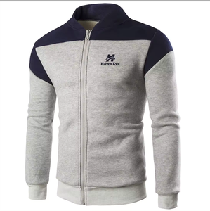 Veste pour homme 2025, vêtement de luxe, poids lourd, gris ultime, coupe ajustée, tissu polaire, veste légère pour homme - Product Image 1