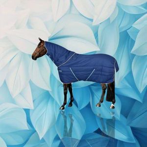 Thoải Mái Cưỡi Ngựa Chăn Dễ Dàng Sử Dụng Mùa Đông Ổn Định Con Ngựa Thảm Với Nylon Lót Polyester Kênh Chăn Cho Ngựa Chăm Sóc - Product Image 5