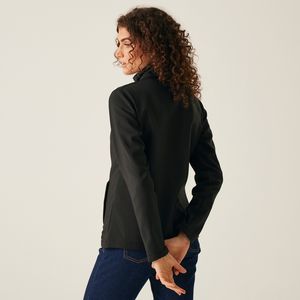 Hiver personnalisé de haute qualité à manches longues et col en duvet fermeture éclair extérieure veste shell souple à fermeture éclair complète veste polaire pour hommes - Product Image 4