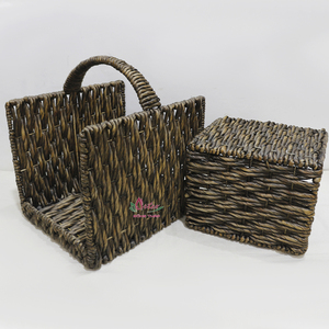 Artex Dong Thap Factory Vietnam Handwoven <b>Rattan</b> <b>Storage</b> <b>Basket</b> Stylish Organizer for Household and Home Decor - Product Image 5