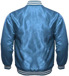 Unisex Custom Wholesale Satin Varsity Letterman <b>Baseball</b> <b>Jackets</b> New Design <b>Men's</b> & Women's Windproof Letterman <b>Jacket</b> Low MOQ - Product Image 2