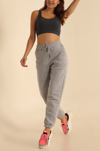 Pantalones de chándal de mujer transpirables con logotipo personalizado al por mayor, pantalones de salón con bolsillos para entrenamiento de yoga, pantalones de chándal para mujer - Product Image 3