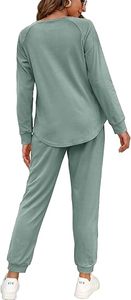 Conjunto Deportivo Informal de Felpa para Mujer, Ajuste Cómodo, Ropa de Casa, Suave, Cálido, Transpirable, de Secado Rápido, Ropa de Calle para Invierno - Product Image 5