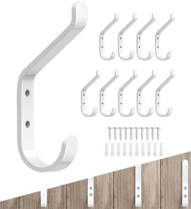 <b>Wall</b> Mounted Coat <b>Hook</b> Metal <b>Wall</b> Hanger for Closet Organisation for Hanging Towel Hat <b>Key</b> Clothes With Metal - Product Image 3