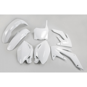 XFUN per CRF 250R Kit carenatura 2008-2009 in plastica per moto in bianco-041 Made in Italy - Product Image 1
