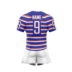 Uniforme de rugby sublimé de qualité supérieure fabriqué en usine SIBRIN nom et numéro de l'équipe personnalisés respirants à séchage rapide uniforme de football américain - Product Image 6