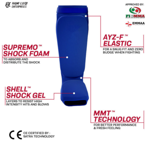 Espinilleras de Boxeo Profesionales de Cuero con Logotipo Personalizado, Protector de Piernas para Muay Thai y MMA, Almohadillas de Entrenamiento de Alta Calidad - Product Image 4