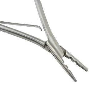 Pince à épiler et à épiler en acier inoxydable avec 2 trous, 1 pièce, bon marché - Product Image 3