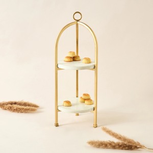 Soporte de madera y resina para pasteles, elegante soporte decorativo para postres para bodas, fiestas de cumpleaños y uso moderno en la cocina del hogar de la India - Product Image 2