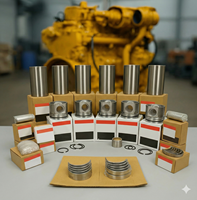 Kit de Reparación Completo y Juego de Juntas para Motor Cummins: Pistón 3096680, Revestimiento 4089865 y Kit de Camisas 5290937, Piezas Originales del Motor