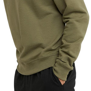 Sweat-shirts personnalisés avec logo pour hommes, de haute qualité, manches longues, couleur unie, col rond, uni, teinture unie, sweat-shirt d'hiver - Product Image 6