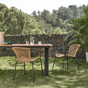 Rustic Rattan <b>Chair</b> Home Furniture Natural Boho <b>Vintage</b> Rattan Outdoor Dining <b>Chairs</b> Manufacturing in Vietnam - Product Image 6