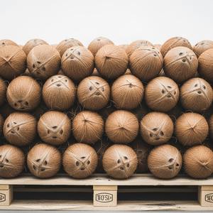 Noix de coco fraîches de qualité d'exportation semi-décortiquées pour l'extraction de l'huile de boisson de cuisson et la distribution internationale - Product Image 2