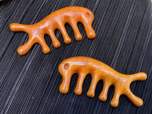 Peigne en bois naturel écologique pour une croissance saine des cheveux et un style lisse adapté au soin quotidien des cheveux et au toilettage - Product Image 5