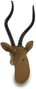 Natural <b>Deer</b> Stag Wall Decor Item Christmas Holiday Decoration Casted Reindeer Head Sculpture With Antler Home <b>Garden</b> <b>Ornament</b> - Product Image 4