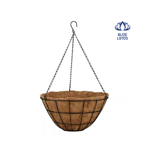 Cesta Colgante de Fibra de Coco al Mejor Precio para Jardinería y Decoración del Hogar - Product Image 1