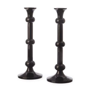 Antique <b>Black</b> Set of 3 <b>Candle</b> <b>Holder</b> Home Decor New Design Table Top Cone Shape Best Selling <b>Candle</b> <b>Pillar</b> - Product Image 4