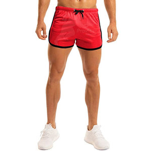 Shorts Deportivos de Cintura Media de Secado Rápido, Estilo Urbano, con Logotipo Personalizado, Material de Poliéster/Algodón, Transpirables y Ecológicos, Precio Bajo - Product Image 1