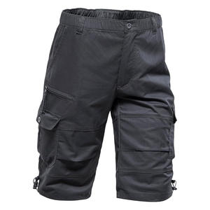 Pantalones Cortos Cargo Unisex de Algodón Twill de Alta Calidad Profesional, Bordados, Tallas Personalizadas, Ligeros, Casuales, con Patrón Sólido - Product Image 2