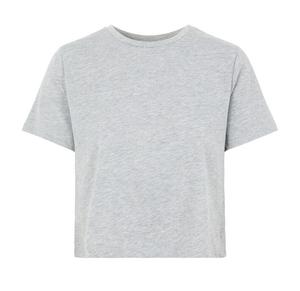 New Deal Diseño personalizado Media manga Cualquier tamaño Cómodo Crop Top Camisetas Melange Tela Algodón para mujeres Hecho en Bangladesh - Product Image 5