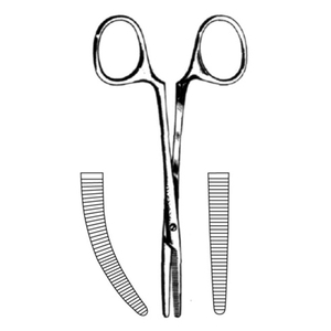 Pinzas Hemostáticas para Mosquitos, Curvas y Rectas, de Acero Inoxidable, para Microcirugía, Pinzas para Arterias, Certificación CE, Juego de Instrumentos Manuales - Product Image 3