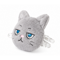 Pince à cheveux en peluche motif dessin animé - Décoration capillaire mignonne en alliage plastique et tissu - Product Image 2