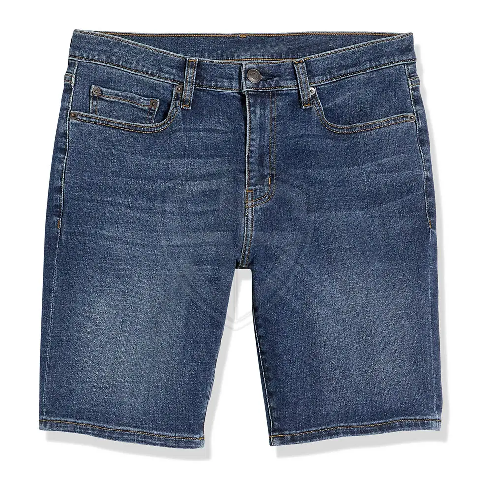 Custom Design Heren Jeans Shorts Groothandel Heren Jeans Shorts Ademende Stof Heren Jeans Shorts